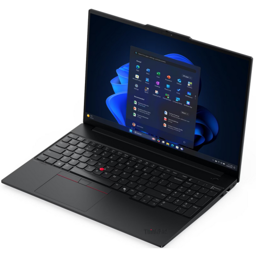 Laptop Lenovo ThinkPad E16 G3 WQXGA 16 inch Intel Core Ultra 7 258V 32GB 1TB SSD Free Dos Black — imaginea 5