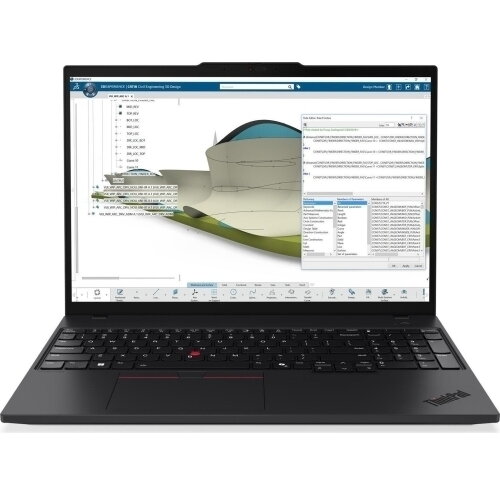 Laptop ThinkPad P16s G4 WUXGA 16 inch Intel Core Ultra 7 265H 64GB 1TB SSD RTX Pro 1000 Windows 11 Pro Black