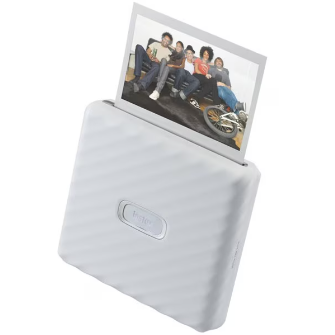 Imprimanta Foto Instax Wide Link Ash White