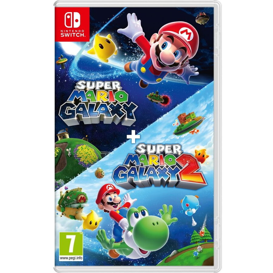 Joc Consola Super Mario Galaxy + Super Mario Galaxy 2