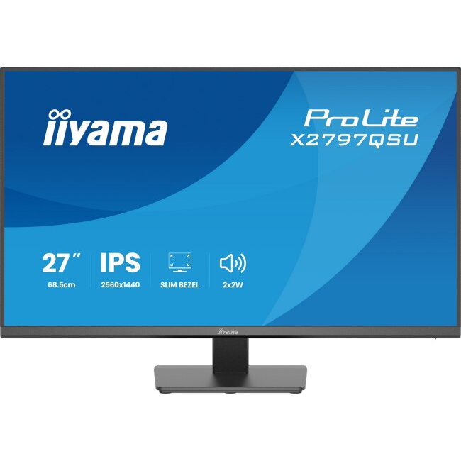Monitor ProLite X2797QSU-B1 27inch QHD Negru