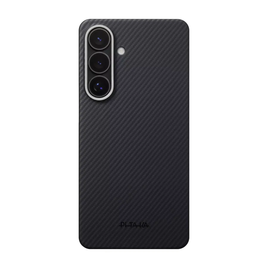 Husa Pitaka Ultra-Slim Edge pentru Samsung Galaxy S26 Plus Negru/Gri