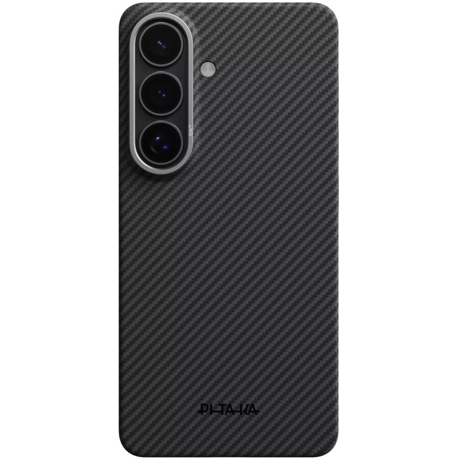 Husa Pitaka Ultra-Slim Edge pentru Samsung Galaxy S26 Negru/Gri