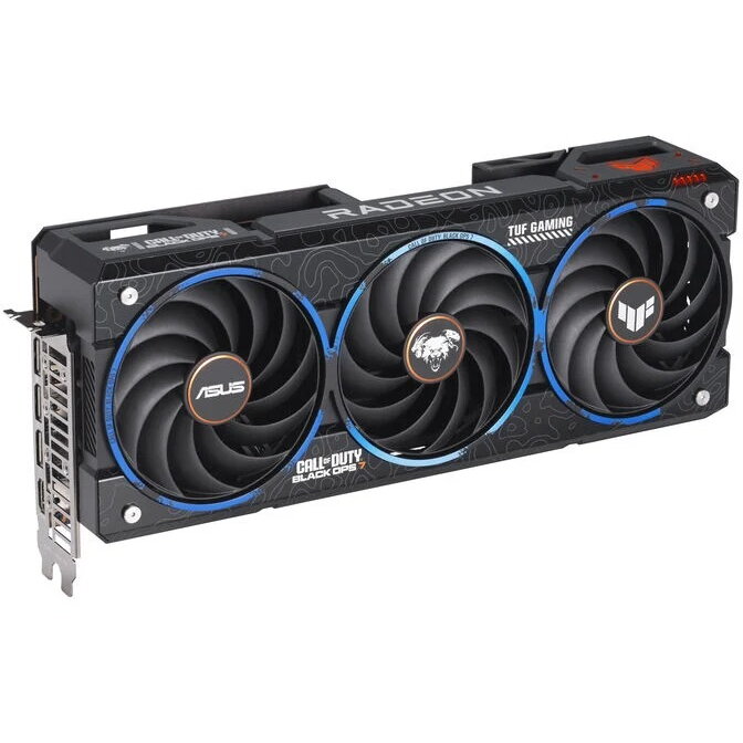 Placa Video TUF Gaming Radeon RX 9070 XT COD BO7 Special Edition 16384MB GDDR6