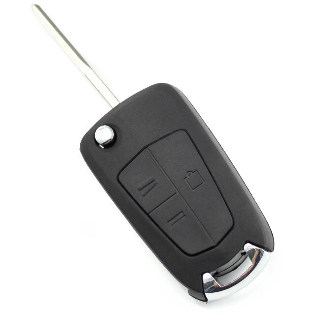 Carcasa pentru Cheie Opel Astra H Briceag din Cheie cu Lama Fixa Negru