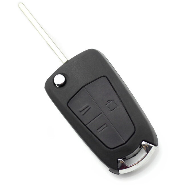 Carcasa pentru Cheie Opel Astra H Briceag din Cheie cu Lama Fixa Negru