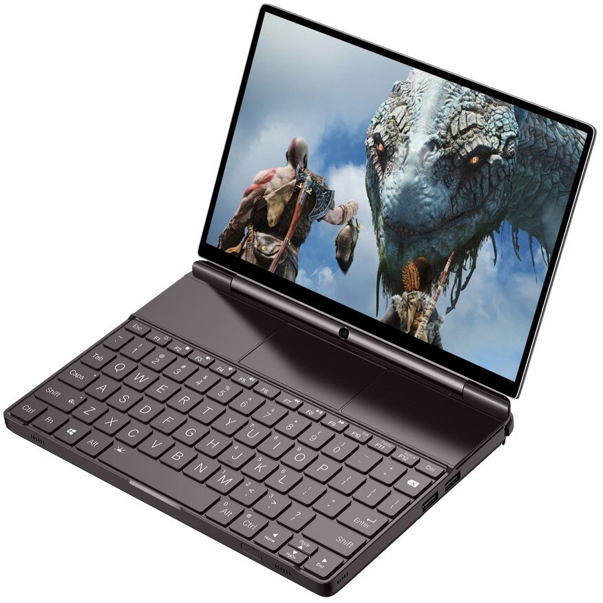 Laptop GPD WinMax2 8840U32001 Ryzen 7 8840U/10.1Inch WQXGA 2560x1600 Touchscreen 32GB 1TB SSD BT BLKB FPR AMD Radeon 780M 6GB Win 11 Graphite — imaginea 3
