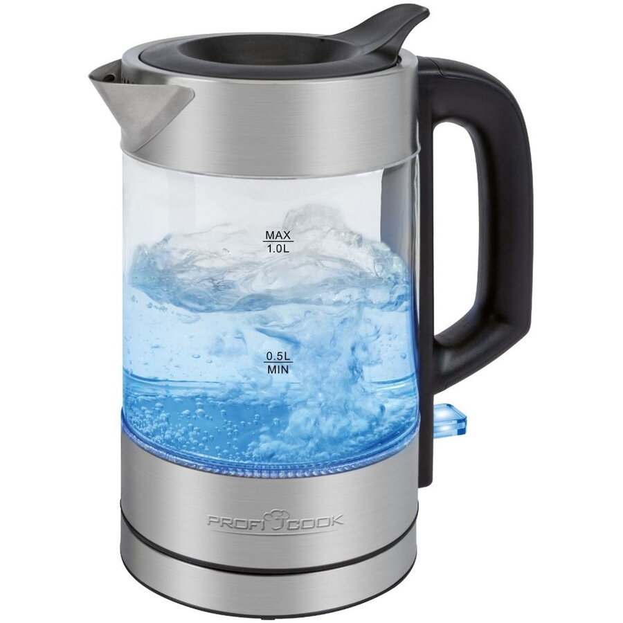 Fierbator PC-WKS 1229 G 1L 1600W Transparent