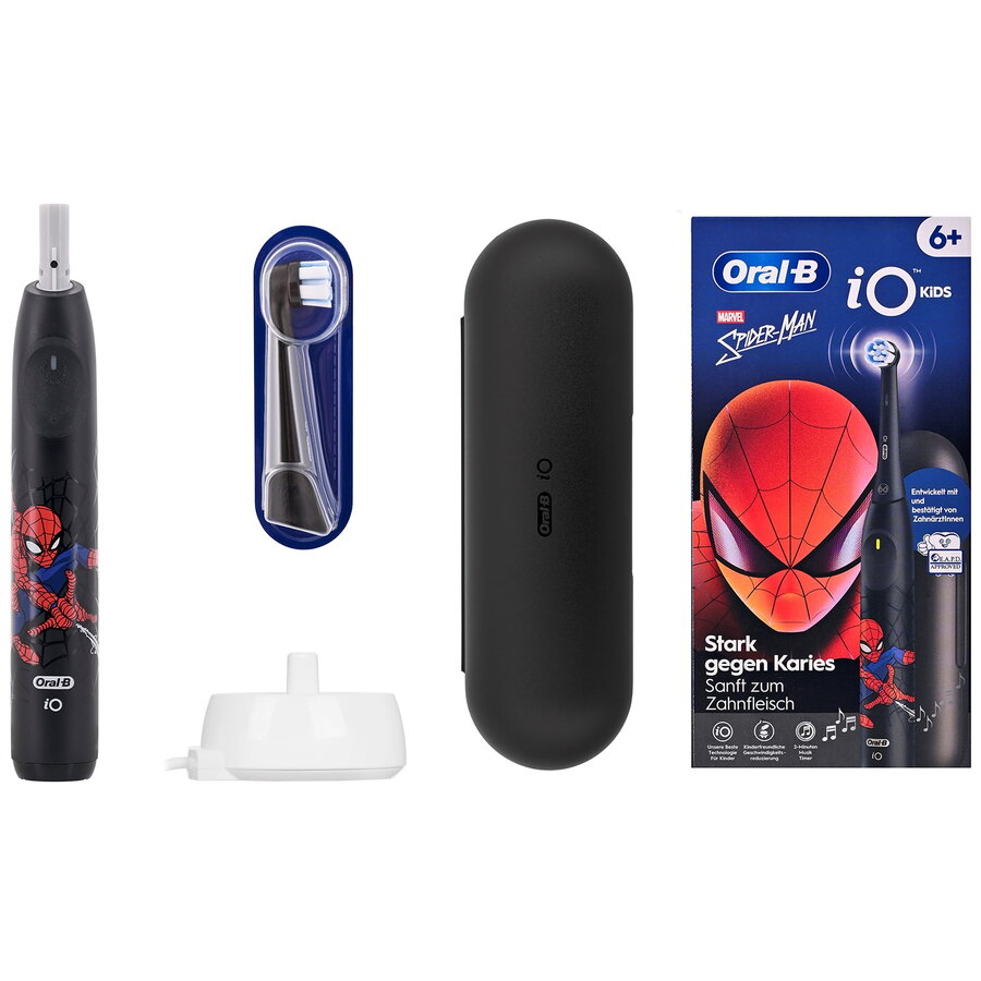 Periuta de Dinti Electrica iO Kids Spiderman Child Rotating Black