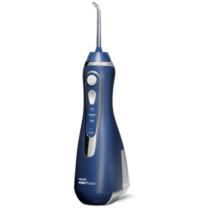 Dus Bucal Portabil H20023371 WP-583 4 Capete Curatare 3 Trepte Presiune Incarcare USB Magnetica Albastru