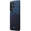 Husa PITAKA Ultra-Slim Edge Aramida pentru Samsung Galaxy S26 Ultra Over the Horizon Albastru