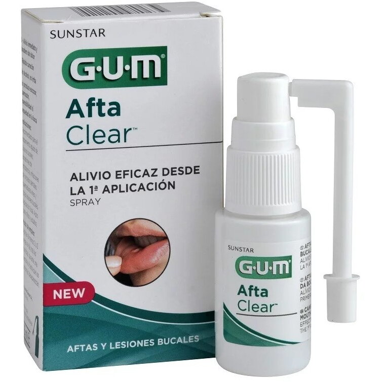 Spray Tratament GUM2420 GUM AftaClear  Impotriva Aftelor 15ml