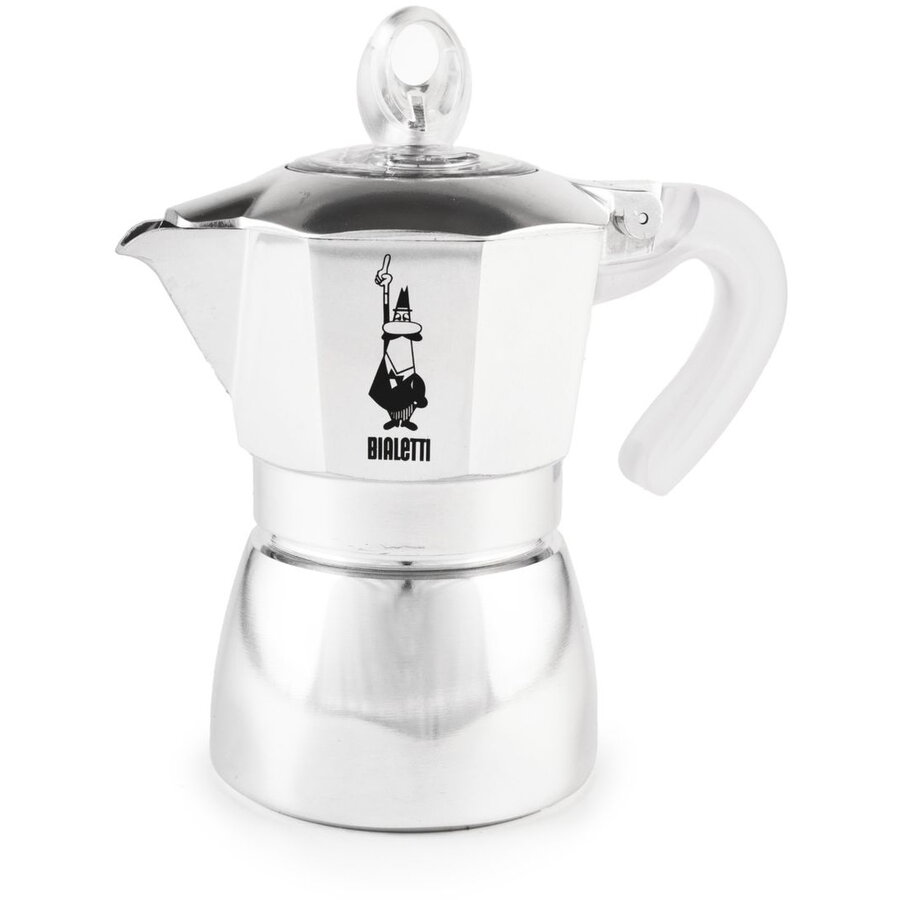 Cafetiera Moka Dama Pure Ice 3TZ 0.18L Argintiu