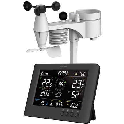 STATIE METEO PROFESIONALA WBGT WIFI 8 IN 1