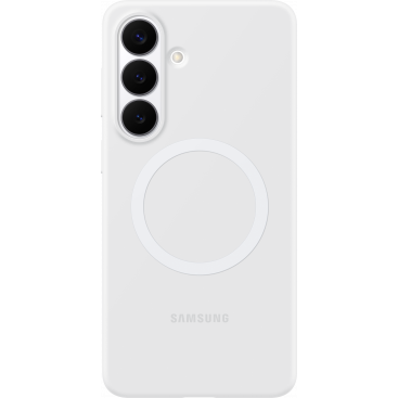 Husa pentru Samsung Galaxy S26 Plus Silicone Magnet Alb