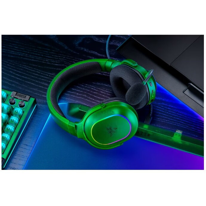 Căști Razer Gaming Wireless Barracuda X Chroma Phantom Bluetooth Verde — imaginea 5