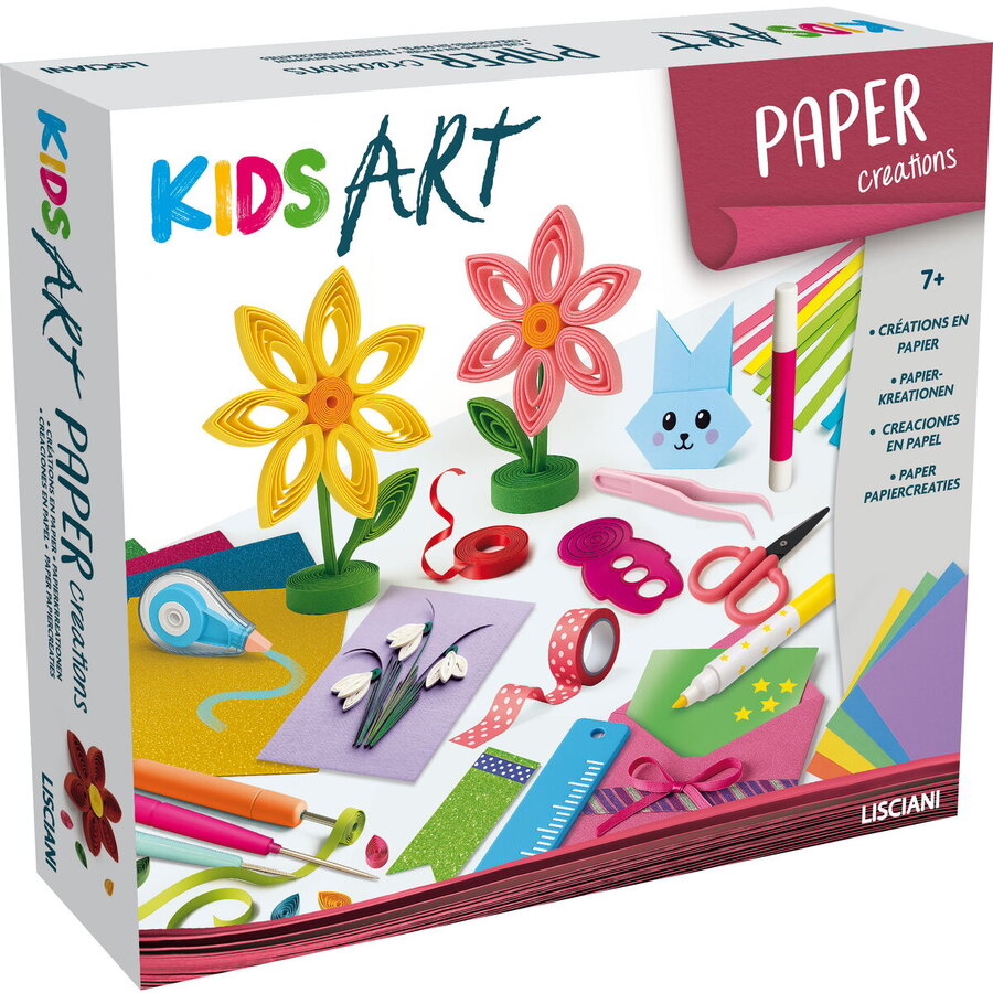 Set Creativ KIDS ART Decoratiuni din Hartie 7+ Ani