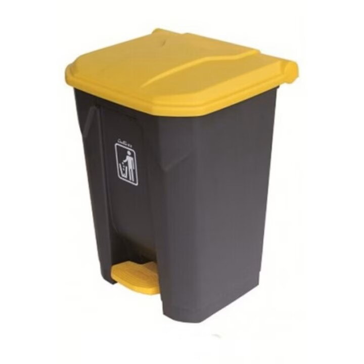 Cos de Gunoi cos-gunoi-30l-plastic-b2-010a-932577 din Plastic 30L Galben/Negru