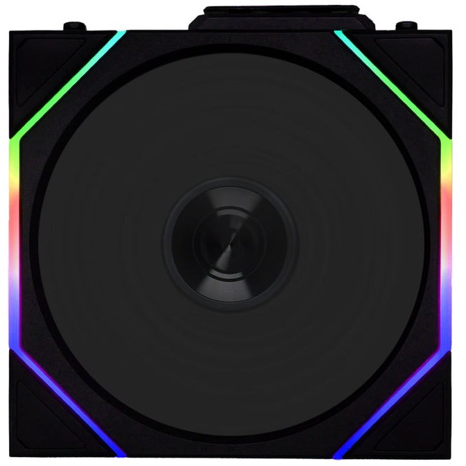 Ventilator UNI FAN TL Wireless ARGB PWM Reverse Blade 120mm Negru