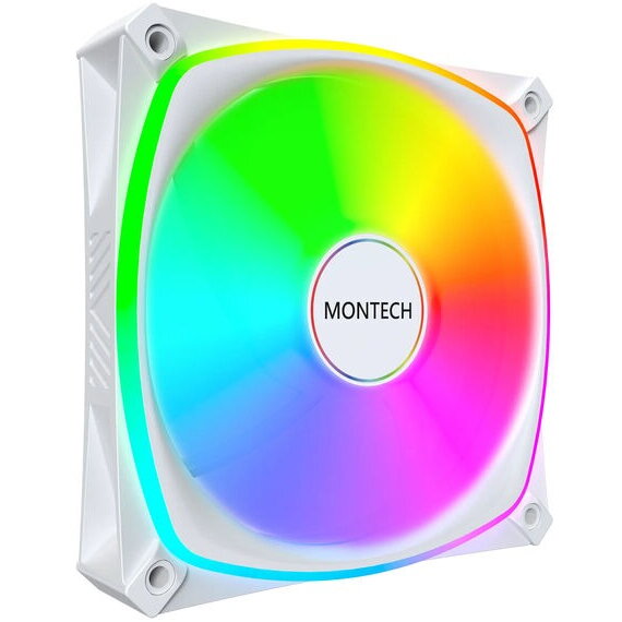 Ventilator AX120 PRO PWM DRGB  120mm Alb