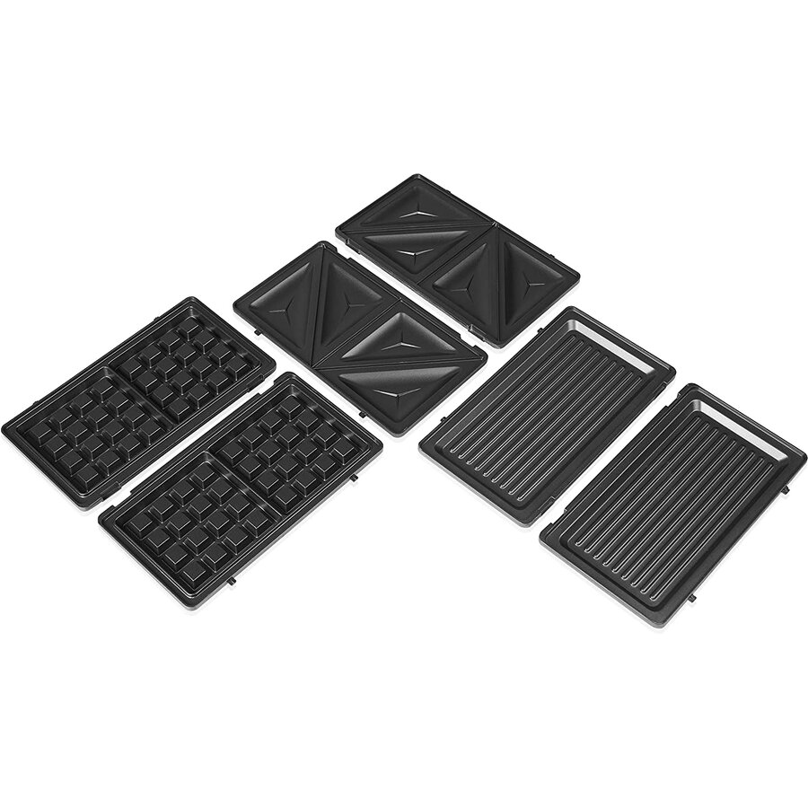 3-in-1 sandwich maker SA-3071 (black/stainless steel)