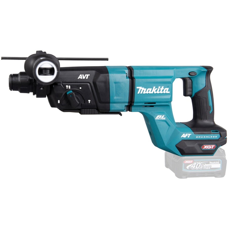 Rotopercutor HR007GZ XGT cordless combi hammer, 40 volts, rotary hammer (blue/black, without battery and charger)