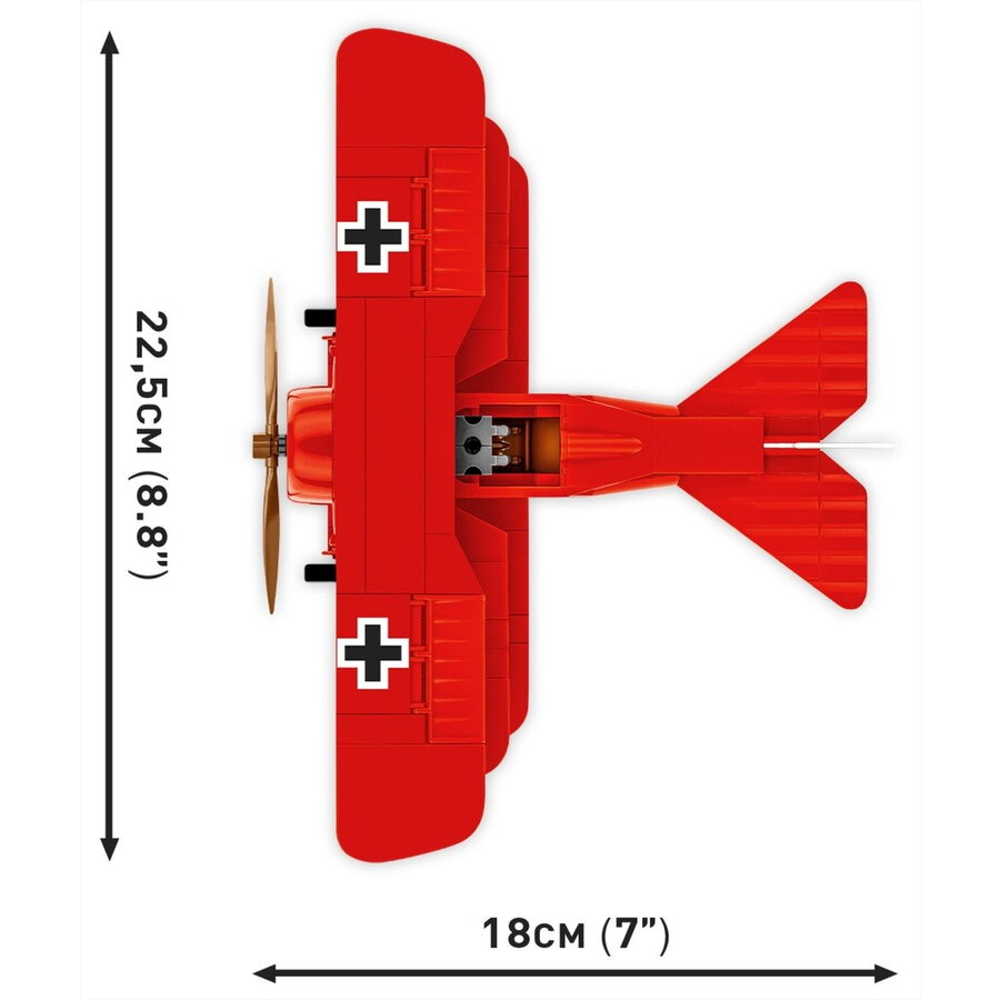 Jucarie Fokker Dr.1 Red Baron +8 ani