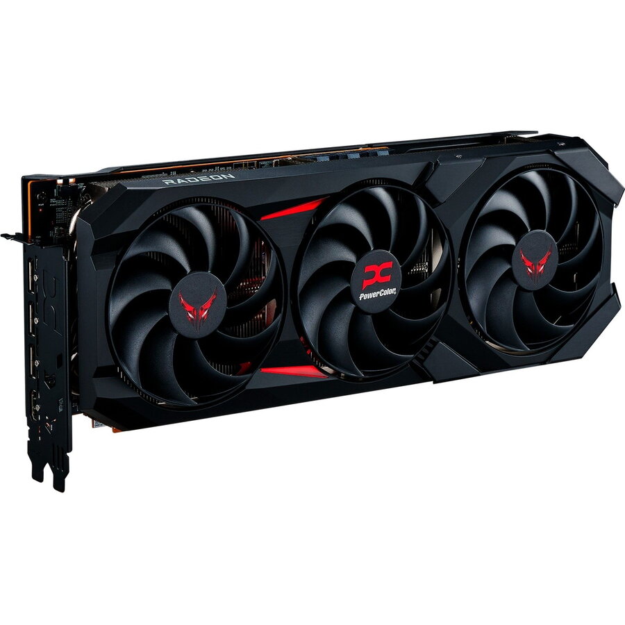 Placa video Radeon RX 9070 XT Red Devil 16GB OC, graphics card black, RDNA4, GDDR6, 3x DisplayPort, 1x HDMI 2.1