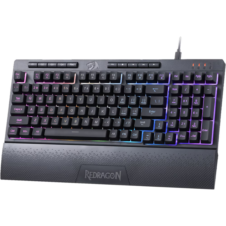 Tastatura Gaming Shiva Neagra Iluminare RGB