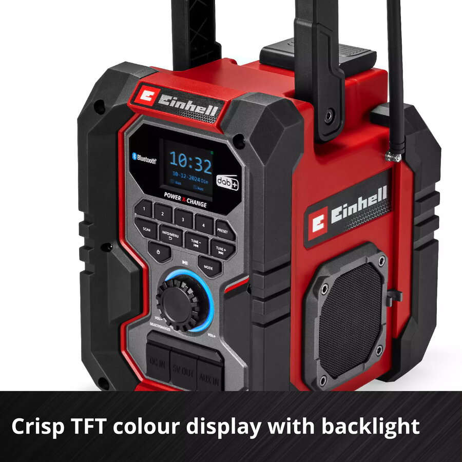 battery-powered radio TE-CR 18 Li DAB+/FM/BT - Solo