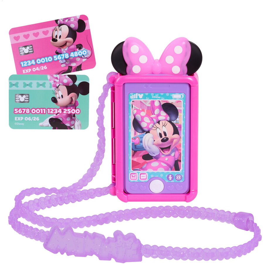 Just Play Disney Junior Minnie Mouse Chat With Me Cell Phone Set, Role Play