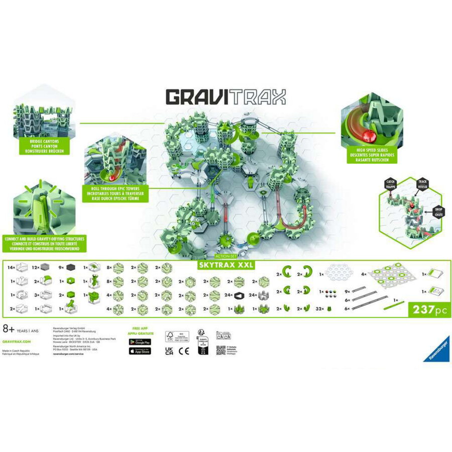 Jucarie GraviTrax - Action set XXL Skytrax, track