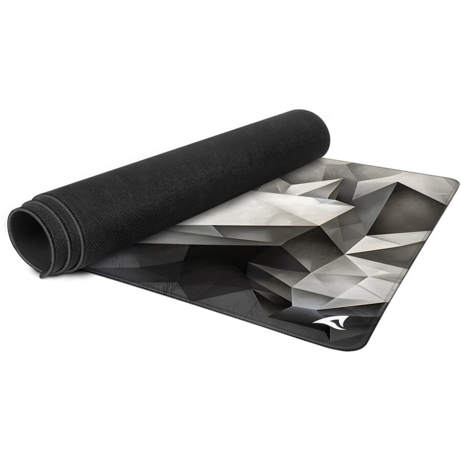 Mousepad SKILLER SGP40 D17, gaming mouse pad light grey/dark grey