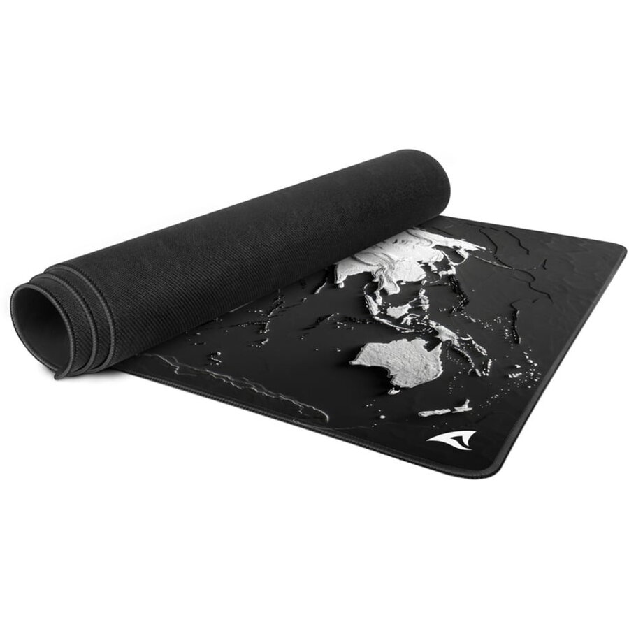 Mousepad SKILLER SGP40 D14, gaming mouse pad black/white