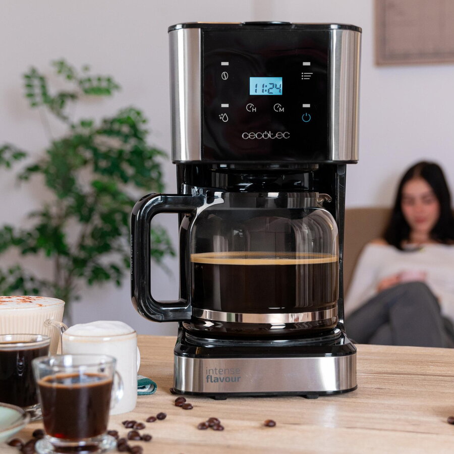 Cafetiera Coffee 66 Drop & Touch filter coffee machine stainless steel/black 950 watts