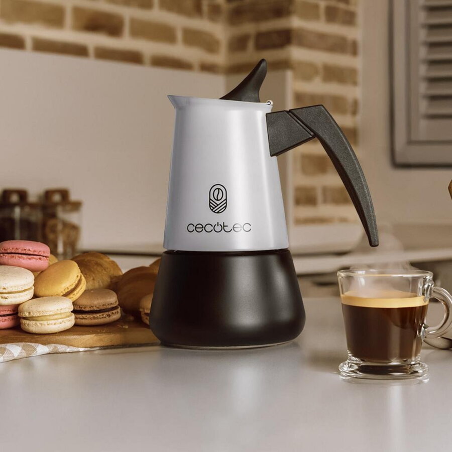 Cafetiera Piccolina 600 coffee maker light blue/black 300 ml | 6 cups