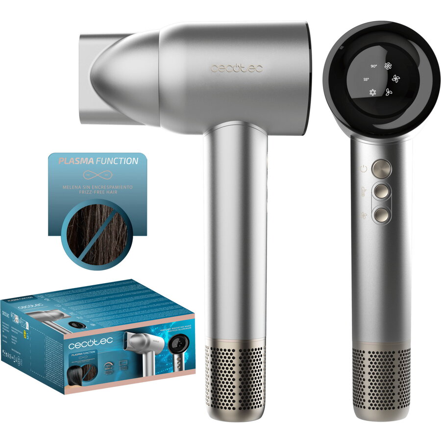 Uscator de Par IoniCare RockStar Nano IonTech hair dryer aluminium/rose gold 1600 watts