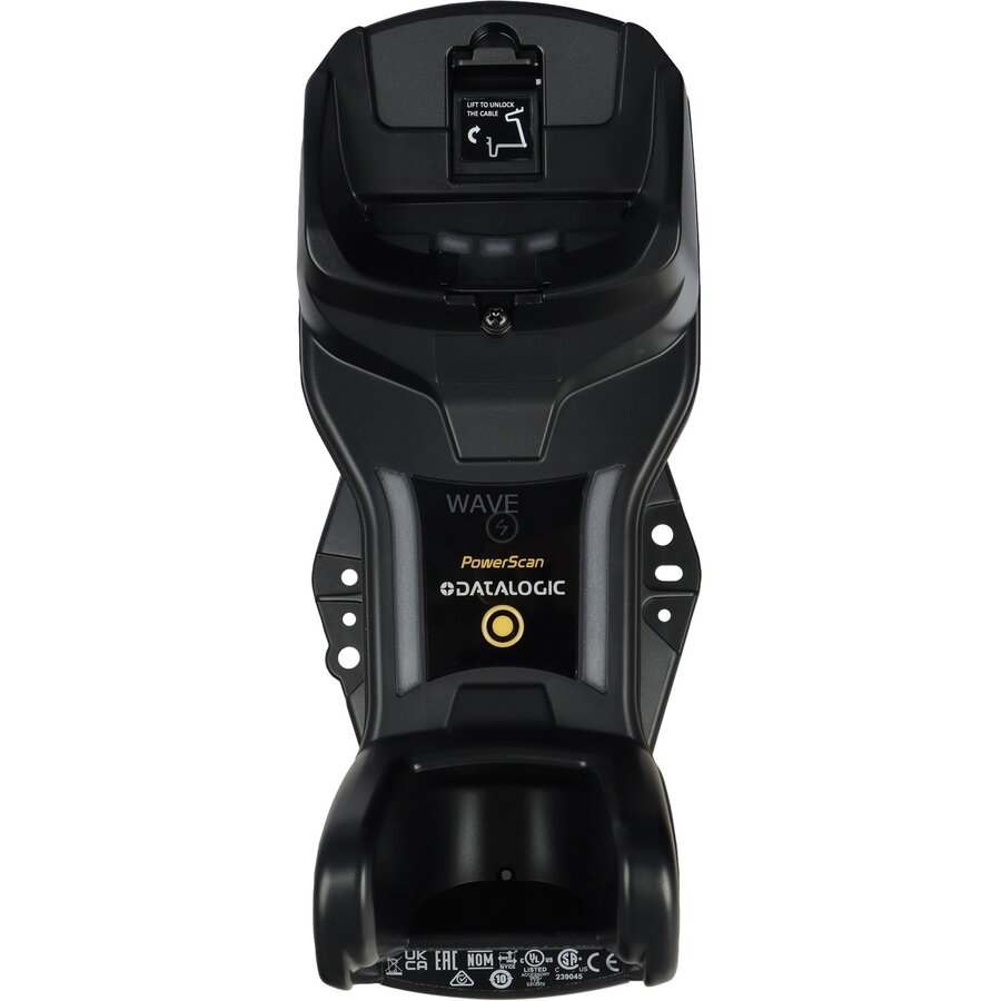 Scanner PowerScan PM9600-SR, barcode scanner black/yellow, 2D, USB, kit