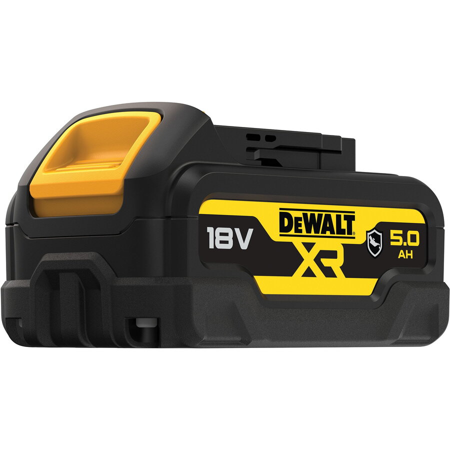 XR Battery DCB184G, 18 Volt 5Ah black, housing protection against chemicals, acids and fuels