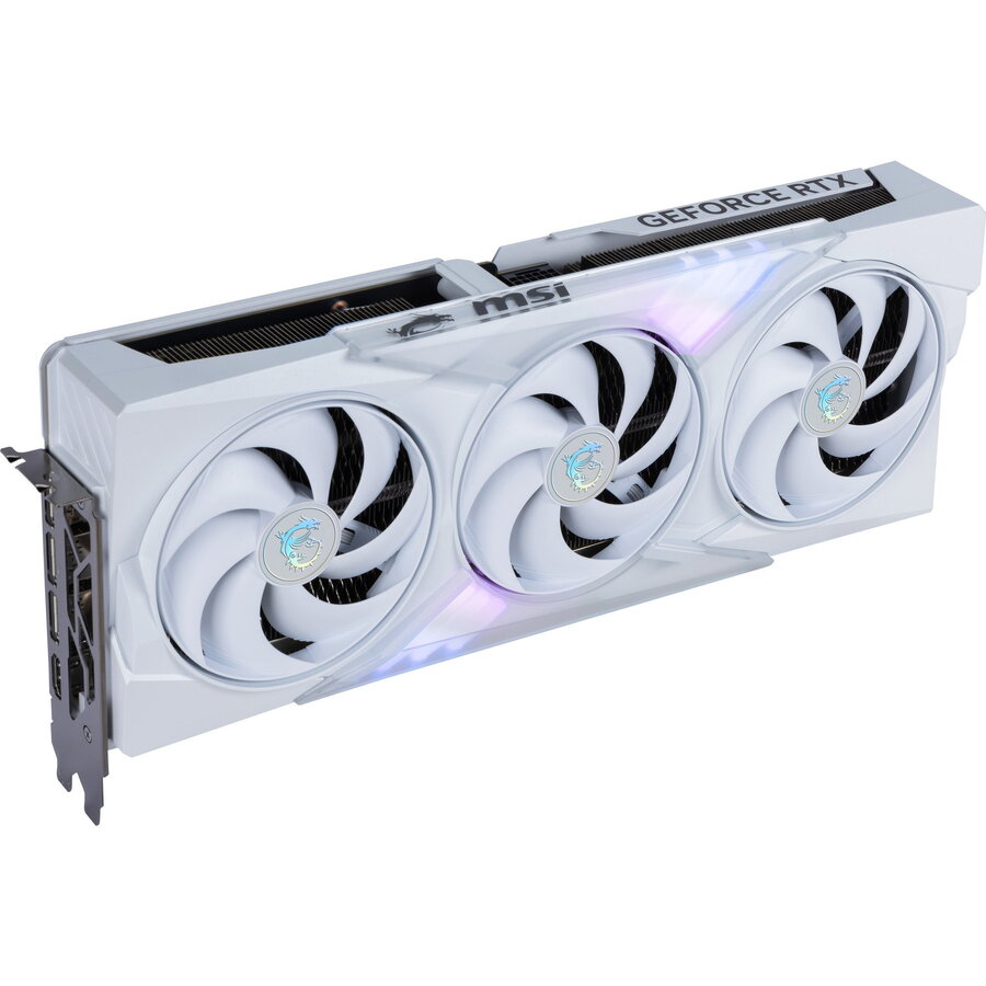 Placa video GeForce RTX 5070 Ti GAMING TRIO OC WHITE, graphics card white, DLSS 4, 3x DisplayPort, 1x HDMI 2.1