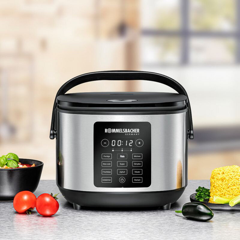 Multicooker Multi-Rice Cooker MRK 650 stainless steel/black, 600 watts, 3 liters