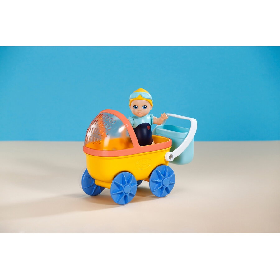 ZAPF Creation BABY born® Splish Slapsh Stroller with Emma Toy