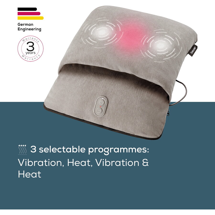 Aparat Masaj foot massage cushion with heat FM 28 grey