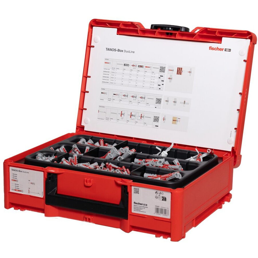 DuoLine Tanos-Box M173 light grey/red, 713-piece