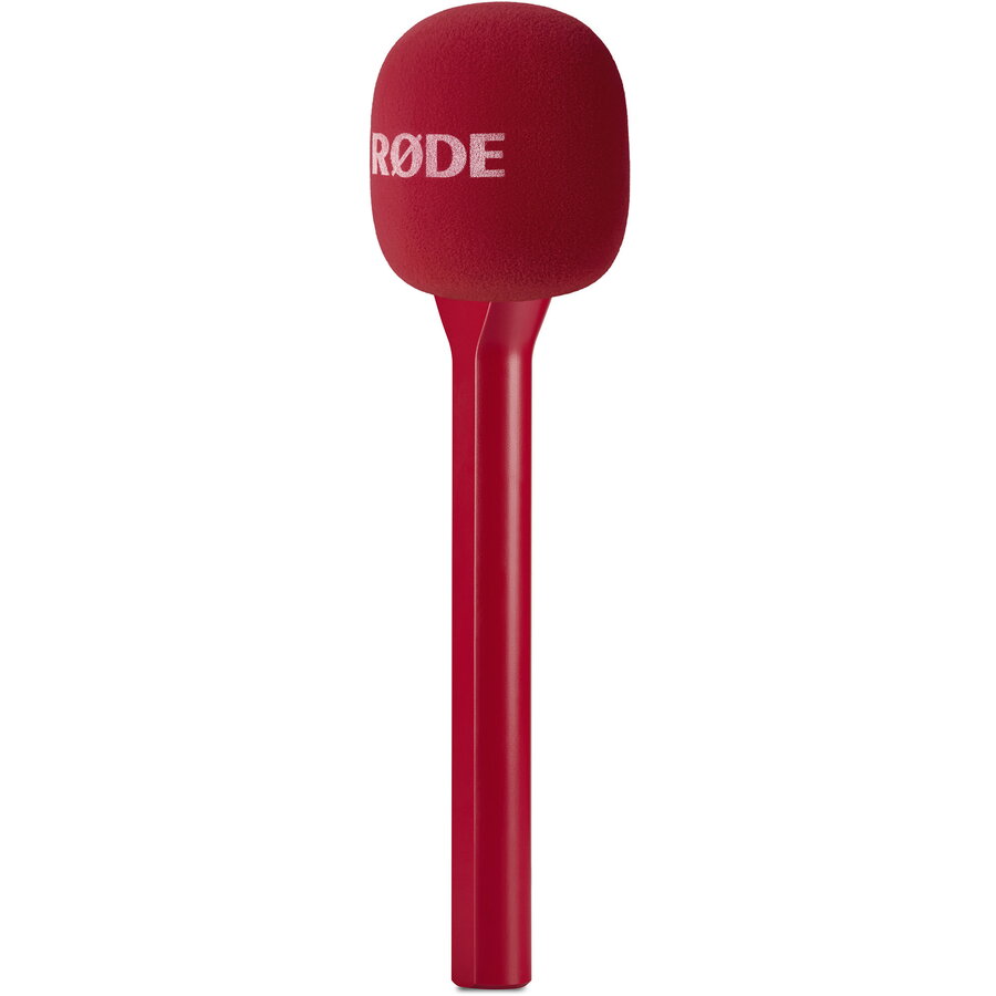Rode Microphones Interview GO, microphone red, adapter