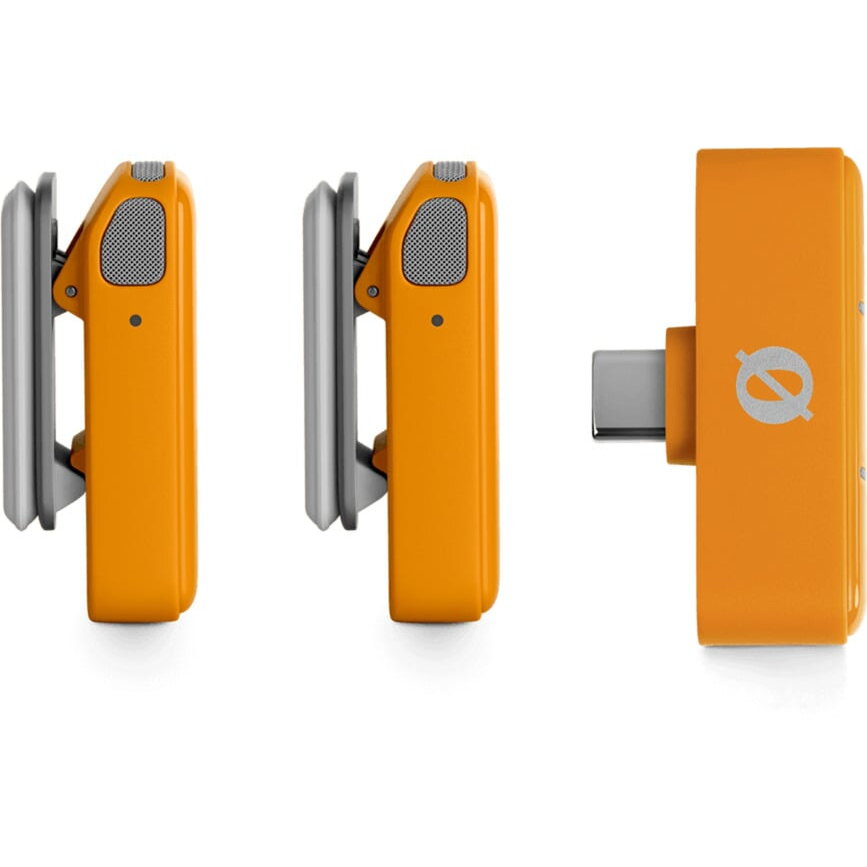 Rode Microphones Wireless Micro USB-C, microphone orange