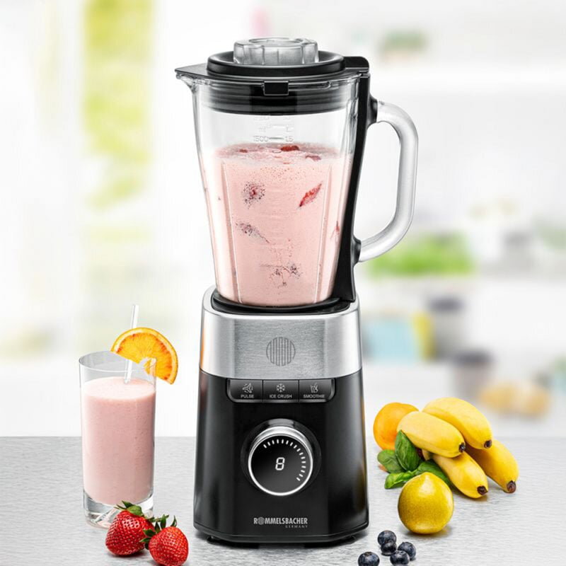 Mixer MX 1260 stand mixer black/stainless steel 1200 watts 1.5 liters