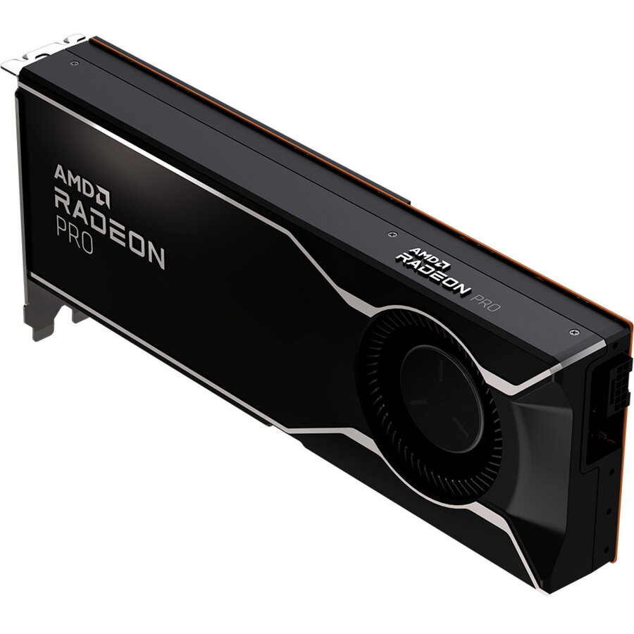 Placa video Radeon PRO W7800 48GB, graphics card GDDR6 ECC, RDNA3, 3x DisplayPort, 1x MiniDP