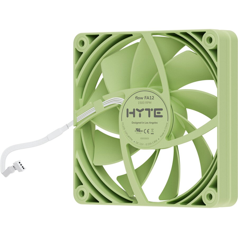 Ventilator FA12, case fan light green, 4-pack, 120 mm