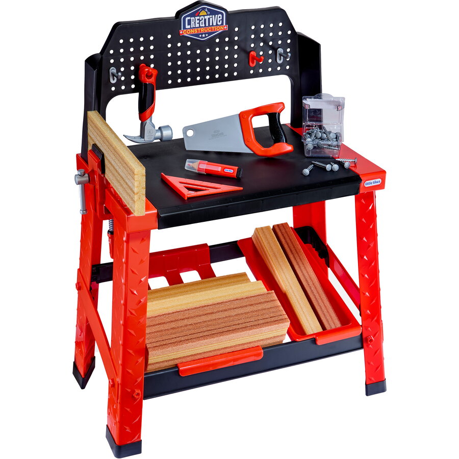 Jucarie Little Tikes Constructii Creative Banc De Lucru Unealta Pentru Copii